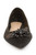 Black Jeri Pointed Toe Flat Front