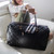 Black Quilted Weekender Tote Bag Lifestyle 2