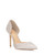 Champagne Alexandra Pointed Toe Evening Shoe