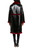 Black Wine Badgley Mischka Peggy Faux Shearling JacketBack