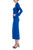 Saphire Sapphire Blue Structured Dress Side