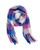 Navy Mohair Blend Scarf Front
