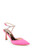 Hot Pink Kamilah Pointed Toe Stiletto Front Side