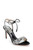 Black Kaycee Crystal Adorned Stiletto Heel Front Side