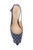 Navy Lisbet Pointed-Toe Stiletto Top