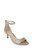 Light Gold Lorraine Kitten Heel Front Side