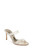 Light Gold Lovey Stiletto Slide Front Side