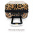 Leopard Leopard 3 Piece Expandable Luggage Set, Top