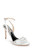 Soft White Tazana Stiletto Sandal Front Side