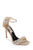 Pearl Nude Teja Embellished Drama Sandal Front Side