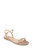 Rosegold Danica Glitter Embellished Flat Sandals Front Side