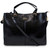 Black Julia Tote Weekender Travel Bag Alt Front