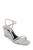Silver Unity Wedge Heels Front Side