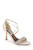 Ivory Nala Curvy Stiletto Heel Front Side