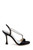 Black Neville Dramatic Stiletto Heel Side