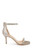 Light Gold Dustyn Ankle Strap Sandal Back Side