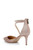 Rose Gold Alaia Pointed-Toe Kitten Heel Top