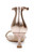 Rose Gold Angel Sassy Kitten Heel Front