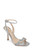 Silver Gemma Stiletto Sandal Front Side
