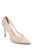 Champagne Gia Lace Pump Front Side