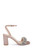 Rose Gold Rita Bejeweled Strap Block Heel  Side