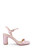 Pale Pink Rayla Block Heel Sandal Side