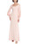 Primrose Bishop Sleeve Gown with Lace & Crystal Details Front