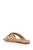 Parchment Junction Puff Crisscross Strap Sandals Back Side