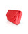 Red Amelia Double Flap Satin ClutchSide