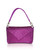 Purple Lux Crystal Envelope Shoulder BagFront