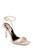 Nude Ivette Pearl Stiletto Heel Sandals Front Side