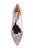 Latte Quinn Embellished Evening Flat Top