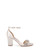 Ivory Finesse Ankle Strap Evening Shoe Side
