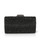 Black Kaylee Crystal Minaudiere Front