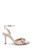 Champagne Yanna Satin Stiletto with Bow Side