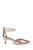 Champagne Lilibeth Dual-Strapped Kitten Heels Side