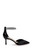 Black Maya Crystal Strap 2-Piece Pump Side