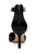 Black Maya Crystal Strap 2-Piece Pump Back