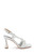 Soft White Carmine Leather Knot-Detail Slingback Sandal Side