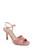 English Rose Hydee Pleated Stiletto Sandal Front Side