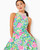 Pink Multi Lilly Pulitzer x Badgley Mischka Willa Halter Dress Side