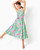 Pink Multi Lilly Pulitzer x Badgley Mischka Willa Halter Dress Asset 1