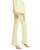 Lime Sparkle Straight-Leg Trousers Side