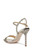 Platino Olympia Glittered Evening Sandal Back