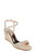 Ivory Gali Crystal Embellished Evening Wedge Front