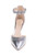 Silver Metallic Raleigh Pointed Toe Kitten D'Orsay Alt Front