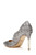 Pewter Glitter Riley II Pointed Toe Pump