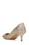 Champagne Frenchie Pointed Toe Kitten Heel Back