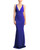 Cobalt Cross Back Gown Front