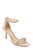 Champagne Odele Crystal Adorned Stilettos - Front Angle